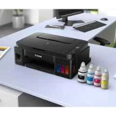 Canon PIXMA MegaTank G2010 All-in-One Colour Ink Tank Printer, USB, 8.8ppm Mono & 5ppm Colour, Black - view 4
