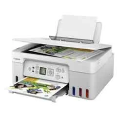 Canon Pixma G3770 White All-In-One Wi-Fi Colour Ink Tank Printer with LCD Display - view 1