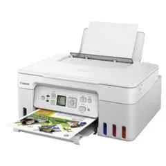 Canon Pixma G3770 White All-In-One Wi-Fi Colour Ink Tank Printer with LCD Display - view 2