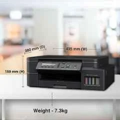 Brother DCP-T520W All-in-One Color Ink Tank Printer, Wi-Fi, Mobile Printing for Home Users, LCD Display, 30ppm Mono & 12ppm Colour, Black - view 3