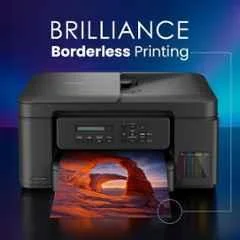 Brother DCP-T730DW All-in-One Colour Ink Tank Printer, Wi-Fi, ADF & Auto Duplex, 27ppm Mono & 23ppm Colour, Black - view 7
