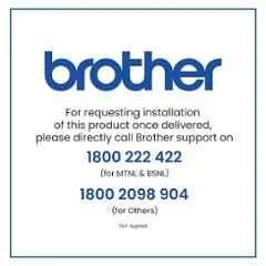 Brother DCP-T820DW All-in-One Color Ink Tank Printer, Wi-Fi, ADF, Duplex & Network, Business use, extra Black Ink, 30ppm Mono and 26ppm Color, Black - view 1