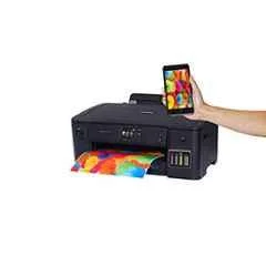 Brother HL-T4000DW Single Function Colour Ink Tank Printer, Wi-Fi, A3, Duplex & Networking, Fast Printing for Business, 22ppm Mono & 20ppm - view 3