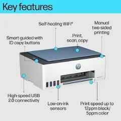 HP Smart Tank 585 Wi-Fi All-in-One Colour Ink Tank Printer with Auto Duplex & ADF - view 2