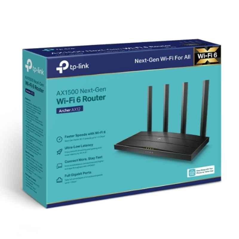 TP-Link AX1500 Next-Gen 1.5 Gbps Wi-Fi 6 Router, Archer AX12 - view 2