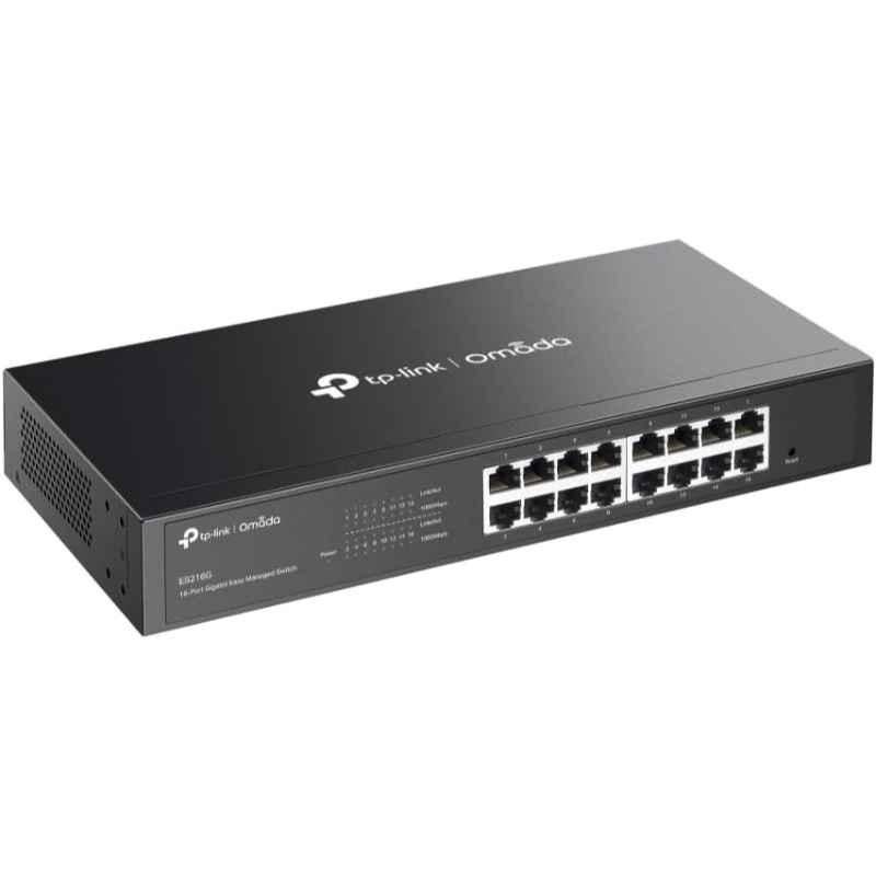 TP-Link Omada 16-Port 10/100/1000Mbps Metal Grey Gigabit Easy Managed Switch, ES216G - view 1