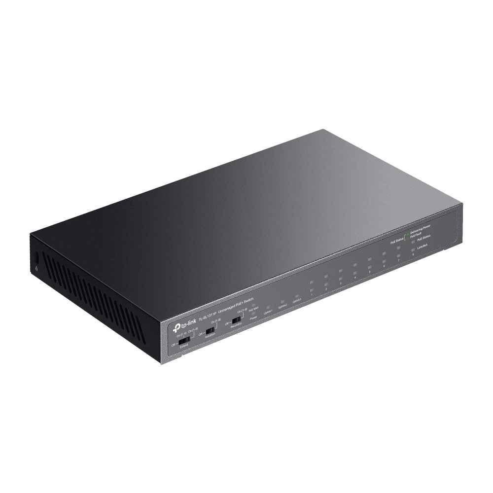 TP-Link 8 Port 10/100Mbps+3 Port Gigabit Desktop PoE+ Switch, TL-SL1311P - view 3