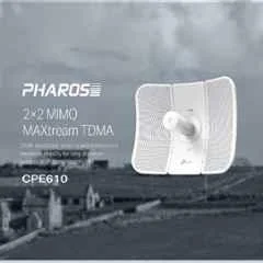 TP-Link CPE610 5GHz 300Mbps 23dBi Outdoor CPE Access point with Dual Polarized Directional Antenna - view 2