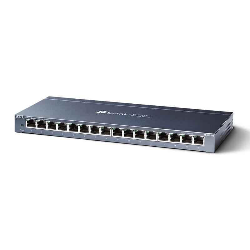 TP-Link 16 Port Gigabit Desktop Switch, TL-SG116 - view 3