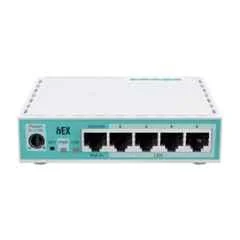 Mikrotik hEX Plastic 512MB Gigabit RAM Router with 5 Ports, E50UG - view 1