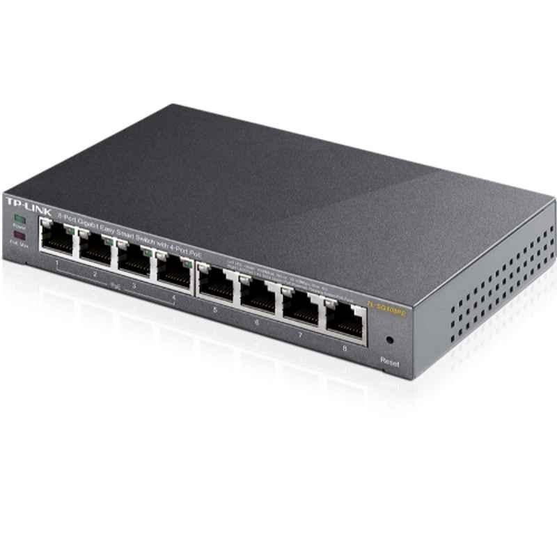 TP-Link 8 Port Gigabit Easy Smart Switch with 4 Port PoE, TL-SG108PE - view 1
