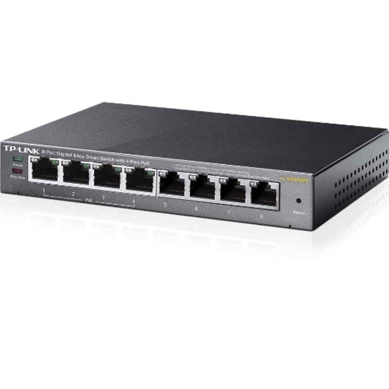 TP-Link 8 Port Gigabit Easy Smart Switch with 4 Port PoE, TL-SG108PE - view 2
