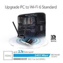 Asus PCE-AX58BT Dual Band Pci-E Wifi Adapter - view 4