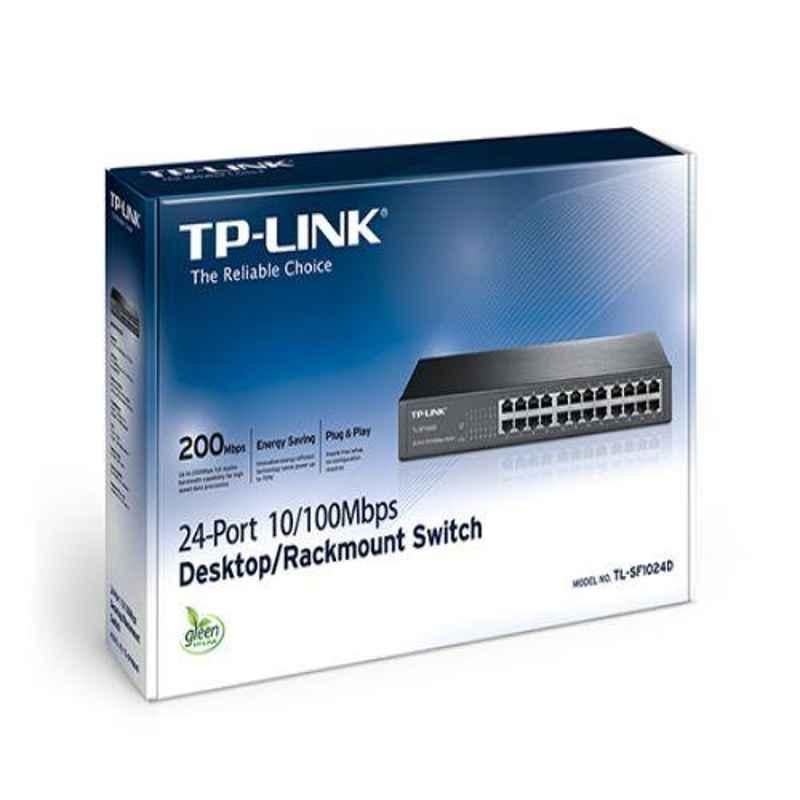 TP-Link 24 Ports 10/100Mbps Desktop & Rackmount Switch, TL-SF1024D - view 1