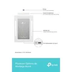 TP-Link Archer Air R5 2402 Mbps 2.4GHz White Wi-Fi 6 Wall-Mounted Router with Ultra-Thin, Compact, Dual Band Wi-Fi & Smart Beamforming Antennas - view 6
