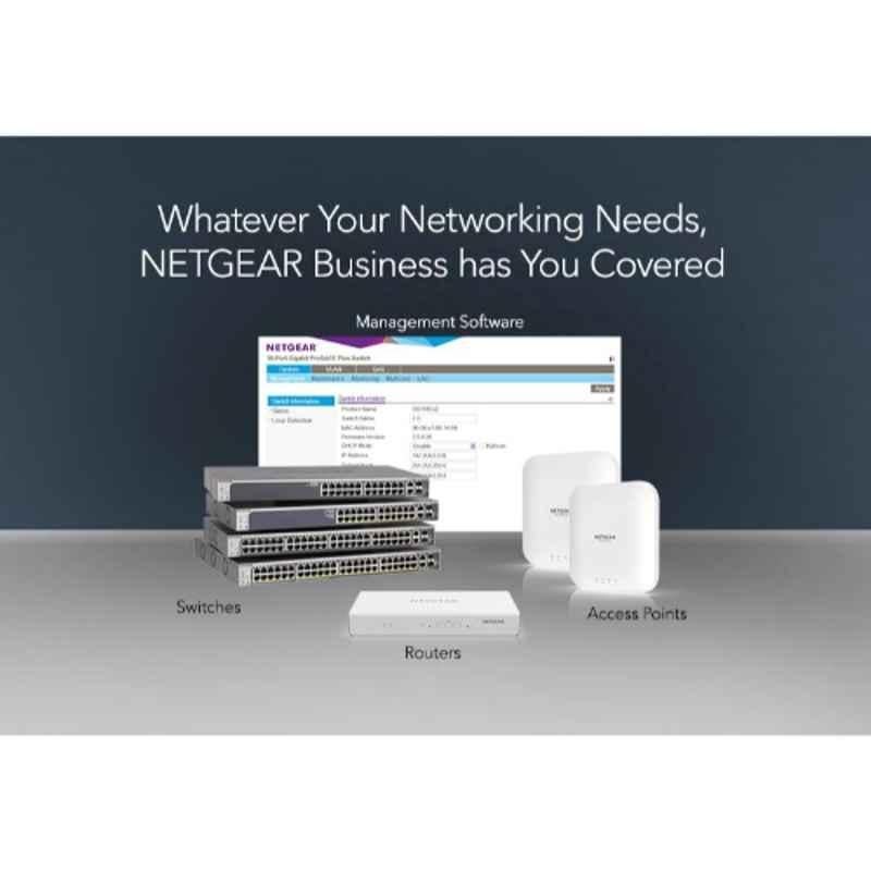 Netgear 8 Port Gigabit Smart Managed Plus Switch, GS108E - view 2