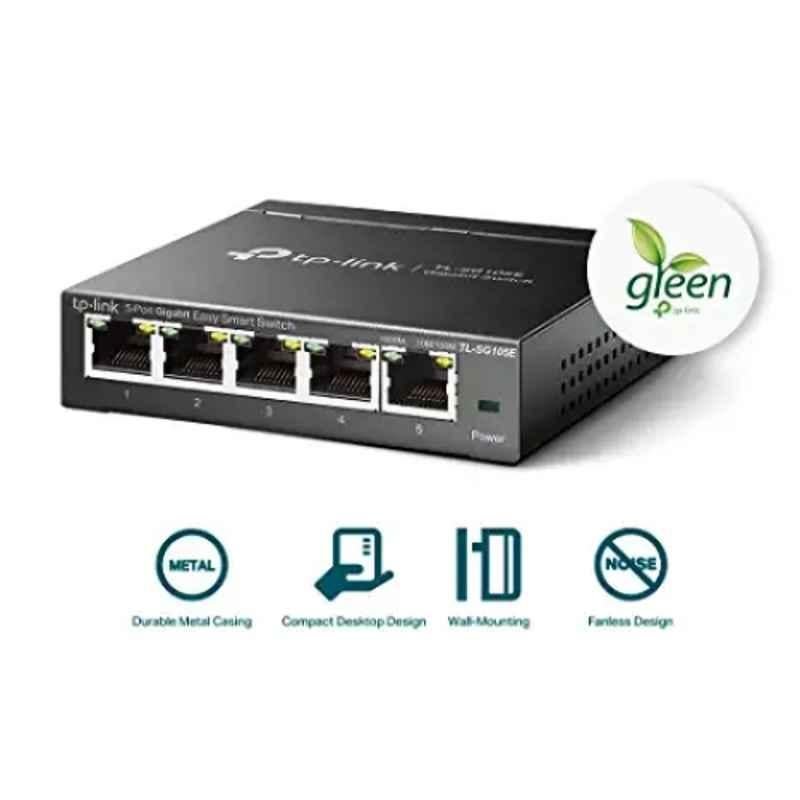 TP-Link TL-SG105E 5-Port Gigabit Easy Smart Switch - view 2