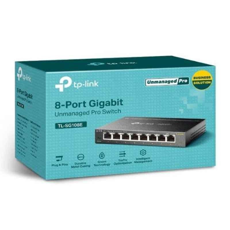 TP-Link 8 Ports Gigabit Unmanaged Pro Switch, TL-SG108E - view 1