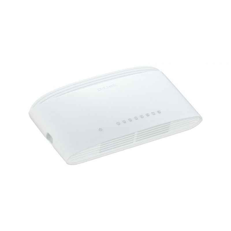 D-Link 8 Port Gigabit Unmanaged Desktop Switch, DGS-1008D - view 1