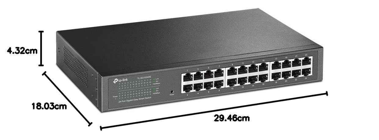 TP-Link TL-SG1024DE 24-Port Gigabit Easy Smart Switch - view 1