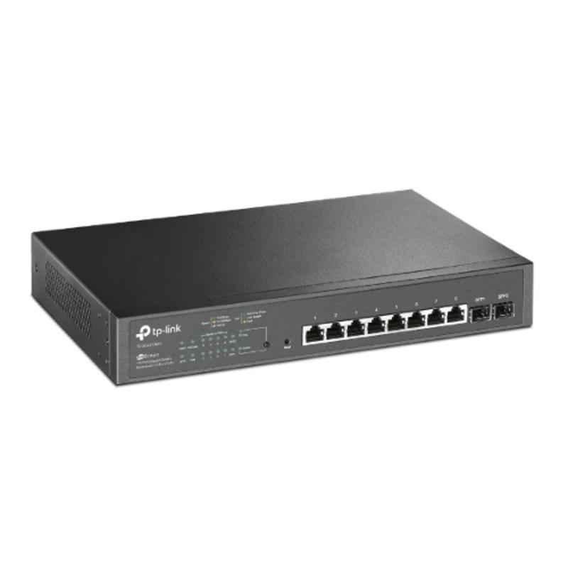TP-Link TL-SG2210MP Jetstream 10-Port Gigabit Smart Switch with 8-Port PoE+ 2 Port SFP Uplink Ports - view 3