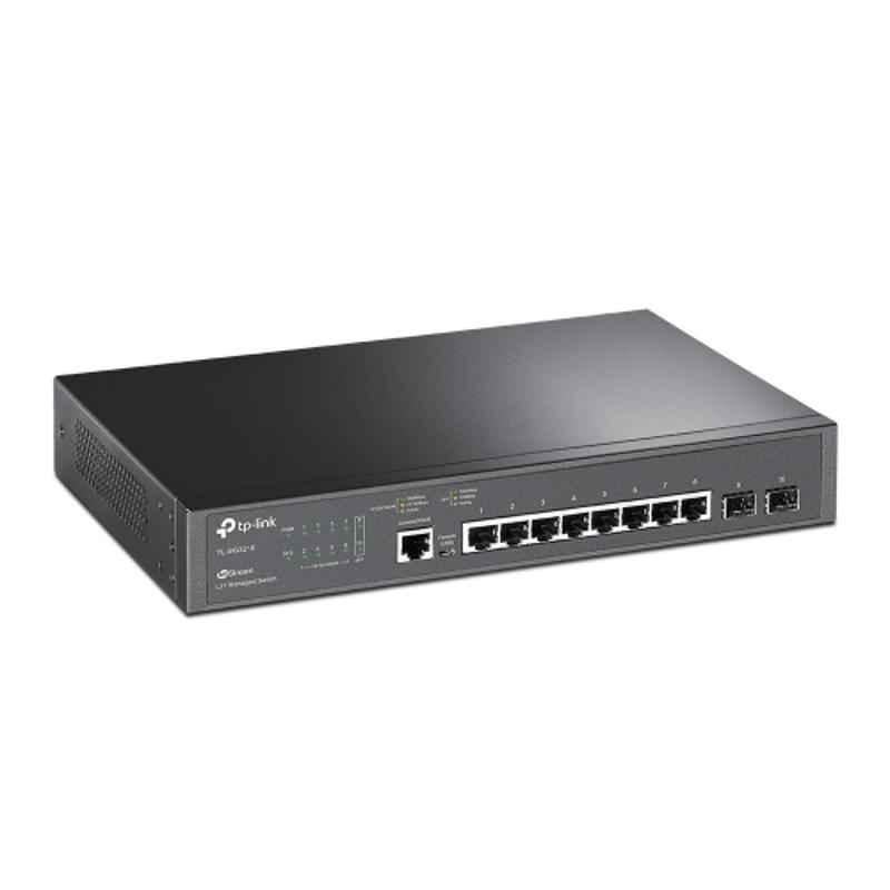 TP-Link JetStream 8 Port Gigabit L2 Plus Managed Switch with 2 SFP Slots, TL-SG3210 - view 4