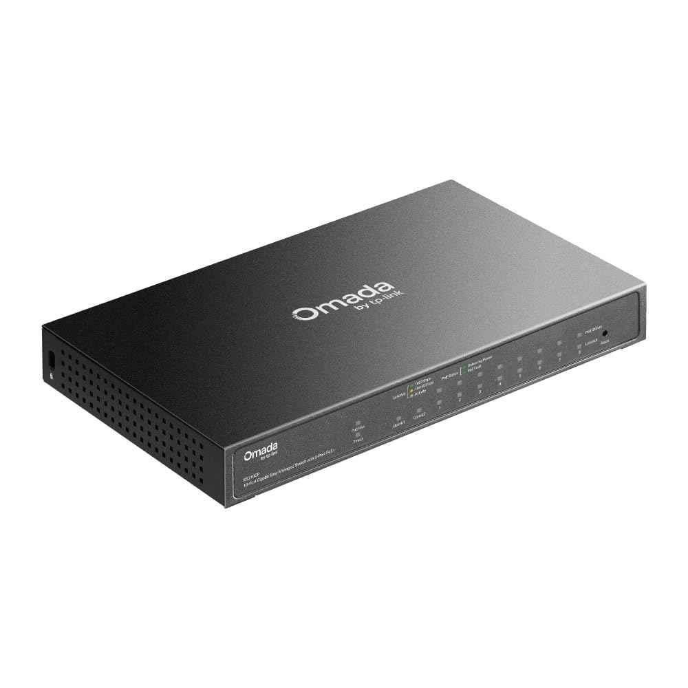 TP-Link Omada 10 Ports Gigabit with 8 PoE+ Ports Easy Manageable Switch, ES210GP - view 3
