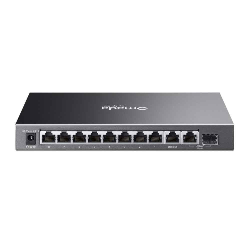 TP-Link Omada 10 Ports Gigabit with 8 PoE+ Ports Easy Manageable Switch, ES210GP - view 4