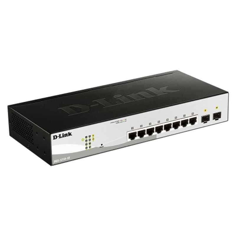 D-link 10-Port Gigabit Smart Managed Switch, DGS-1210-10 - view 2