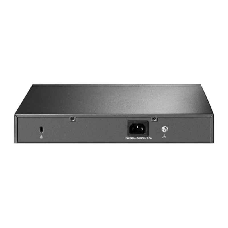 TP-Link Jetstream Black 8-Port Gigabit L2 Managed PoE Plus Switch with 2 SFP Slots, T2500G-10MPS - view 1