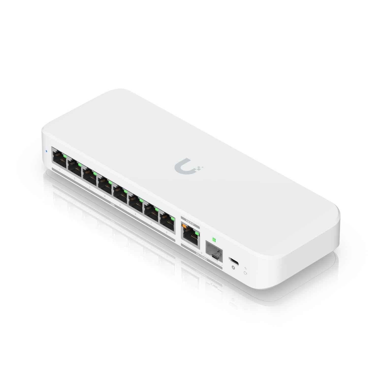 Ubiquiti 10 Ports 2.5 Gbps PoE Manageable Network Switch, USW-FLEX-2.5G - view 3