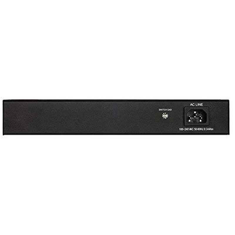 D-Link 24 Ports 100/1000 Mbps Unmanaged Network Switch - view 2