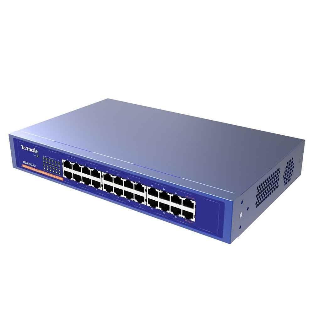 Tenda TEG1024D 10/100/1000Mbps 24 Port Network Switch - view 3