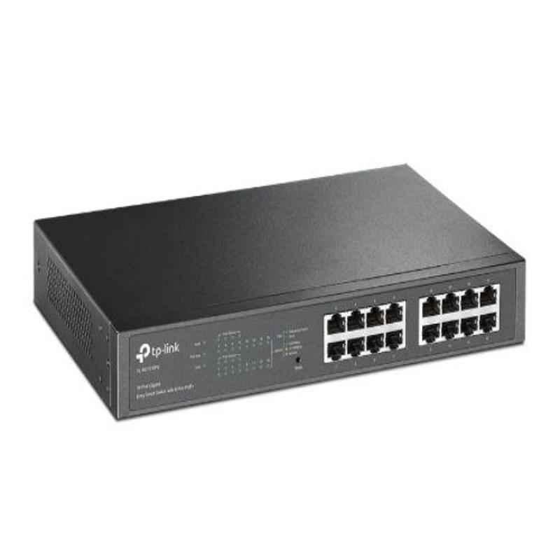 TP-Link 16 Ports Gigabit Easy Smart POE Switch with 8 Ports POE Plus, TL-SG1016PE - view 2