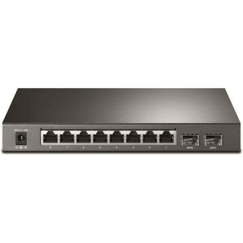 TP-Link 8 Ports Gigabit Smart POE Switch with 2 SFP Slots, T1500G-10PS - view 1