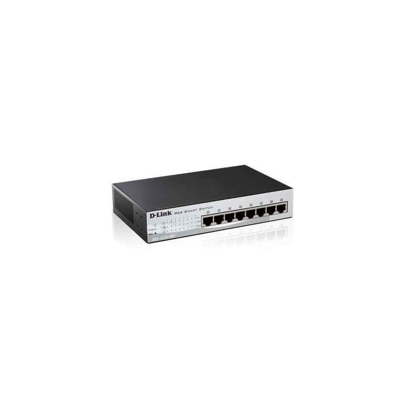 D-Link DES-1210-08P 8 Port 10/100 WEB Smart-III PoE Switch - view 1