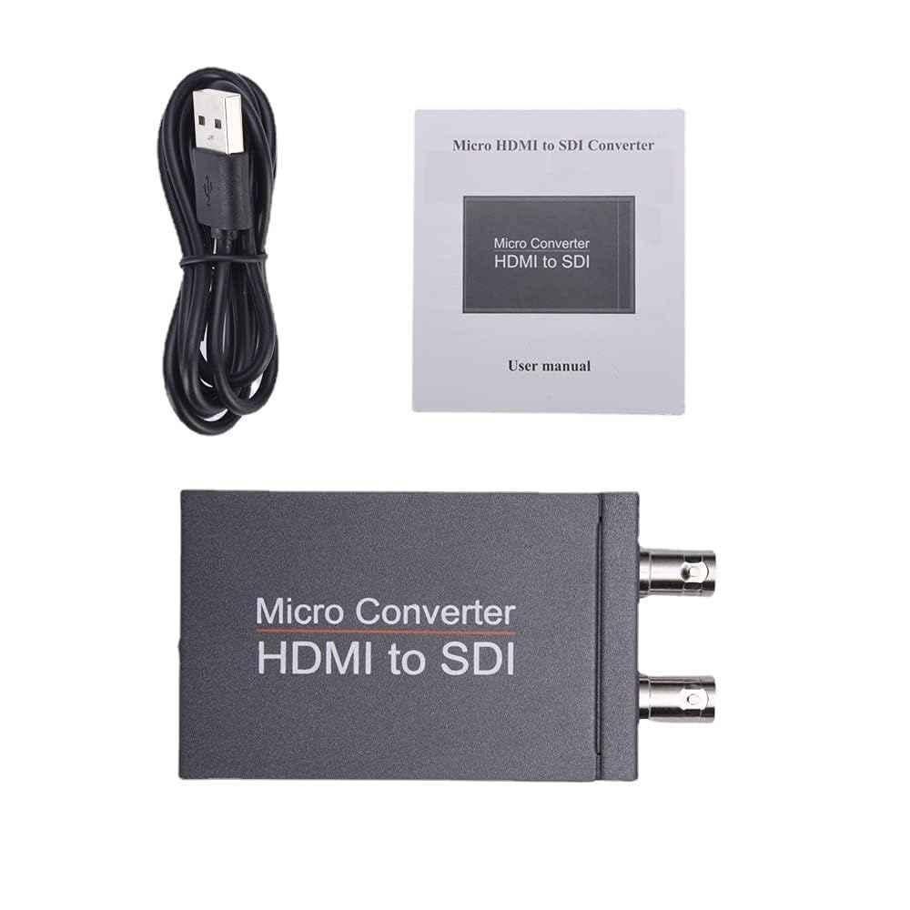 Mak World 2.97Gbps HDMI to SDI Micro Converter with Audio Auto Format Detection & 1080p UHD Support - view 1