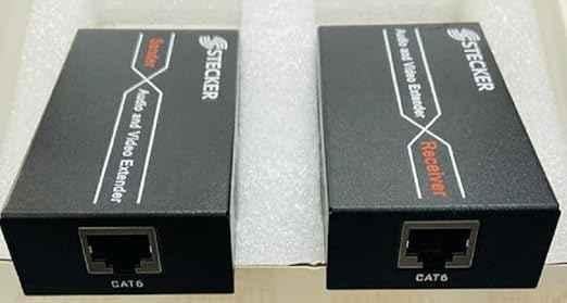 Mak World Stecker HDMI to RJ45 Cable Extension Set for PS3 PS4 Xbox & TV Up to 60m - view 1