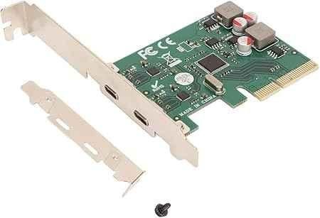 Mak World PCIE USB Type-C 3.1 High Speed Dual Port Expansion Card - view 2