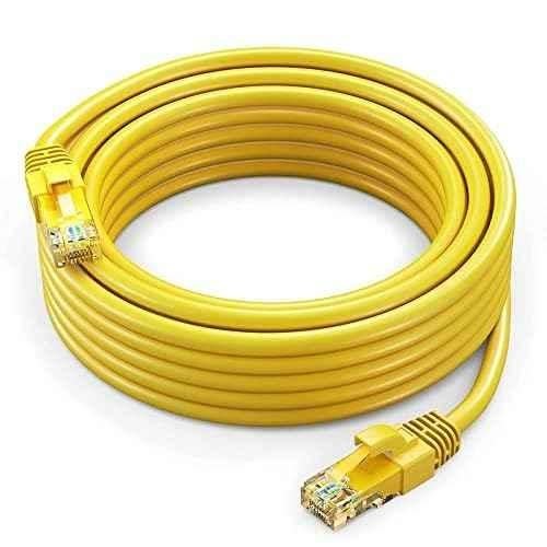 Mak World 2m Yellow RJ45 Cat 6 Patch Ethernet Lan Cable - view 4
