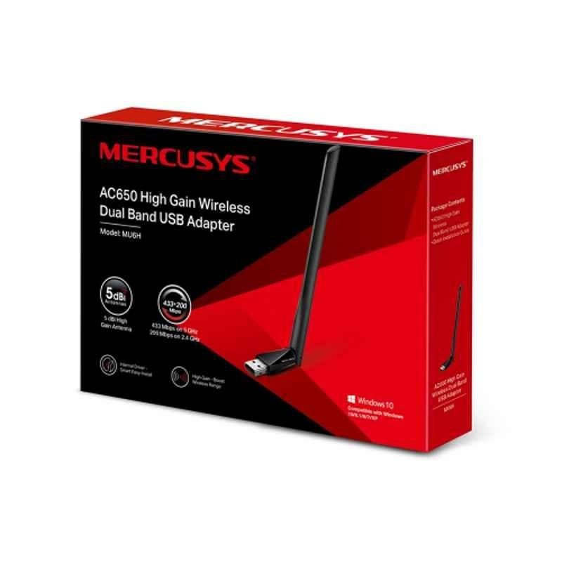 Mercusys MU6H AC650 633Mbps High Gain Wireless Dual Band USB Adapter - view 1