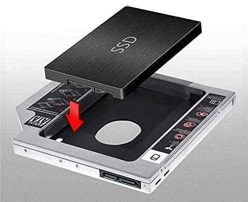 Mak World Universal 9mm SATA to SATA 2nd SSD HDD Hard Drive Caddy Adapter for SSD & HDD - view 2