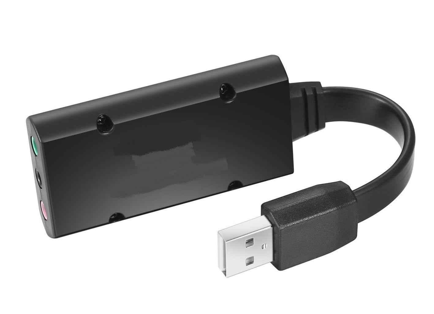 Mak World USB to Stereo Audio External Sound Adapter for Windows & Mac - view 4
