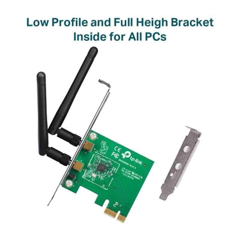 TP-Link 300Mbps Wireless N PCI Express Adapter for Desktop, TL-WN881ND - view 1