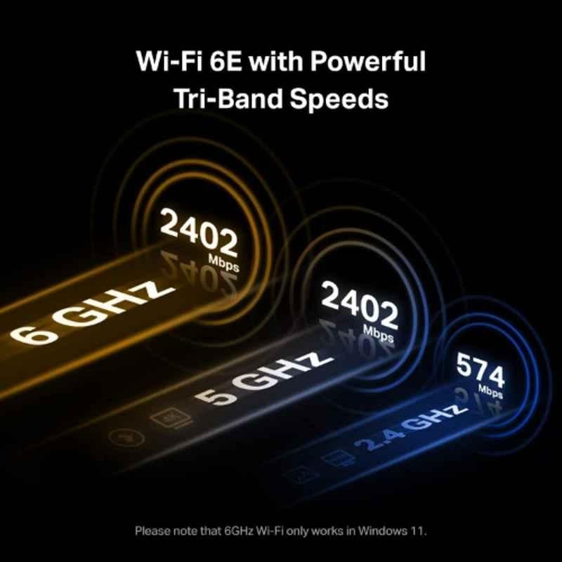 TP-Link AXE5400 5400Mbps Wi-Fi 6E PCIe Card for PC Desktop, Archer TXE72E - view 2