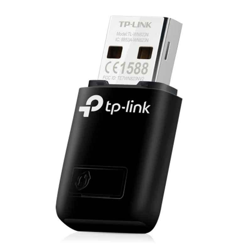 TP-Link 300Mbps Mini Wireless Network USB Wi-Fi Adapter Dongle for PC Desktop & Laptop, TL-WN823N - view 4