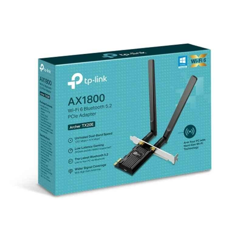 TP Link Archer TX20E Wi-Fi 6 Bluetooth 5.2 PCIe Adapter, AX1800 - view 1