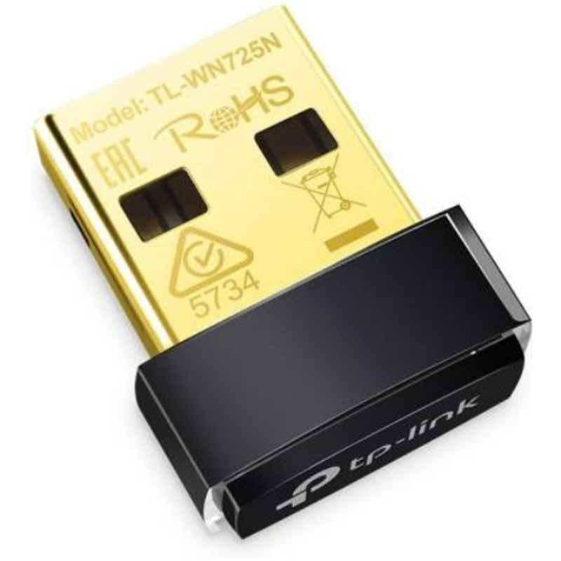 TP-Link 150Mbps Black Wireless Nano USB Wi-Fi Adapter, TL-WN725N - view 3