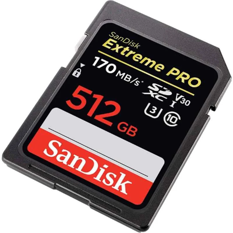 SanDisk Extreme Pro 512GB SDXC Camera Card, SDSDXXY-512G-GN4IN - view 2