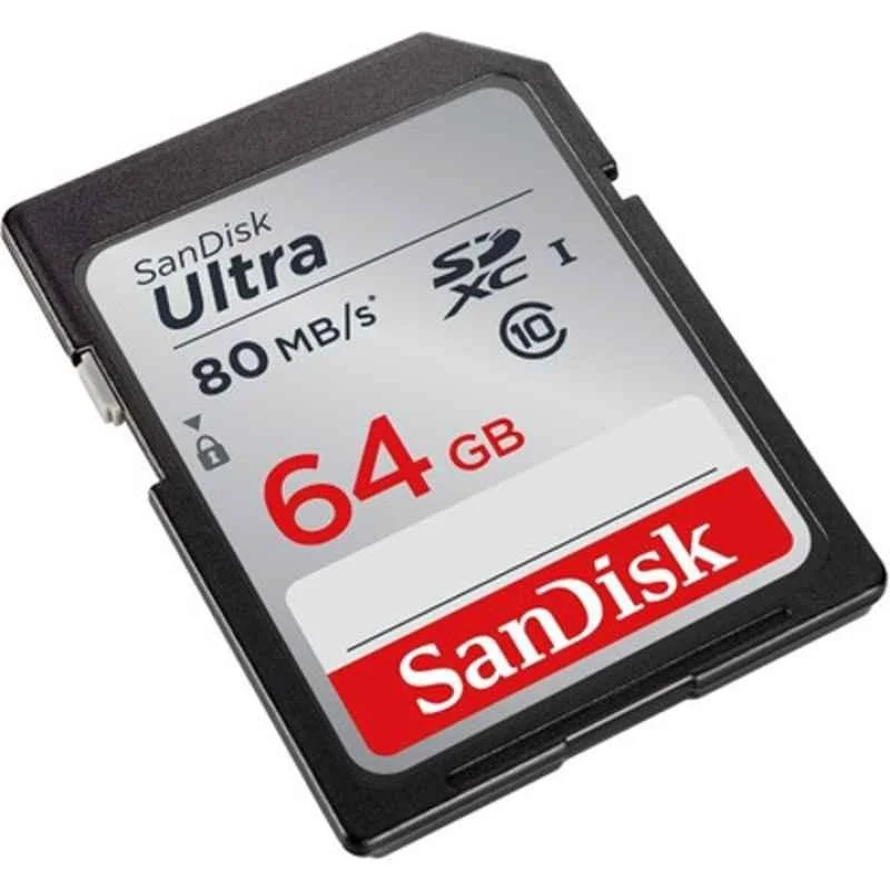 SanDisk Ultra 64GB SDXC Class 10 Camera Memory Card - view 1